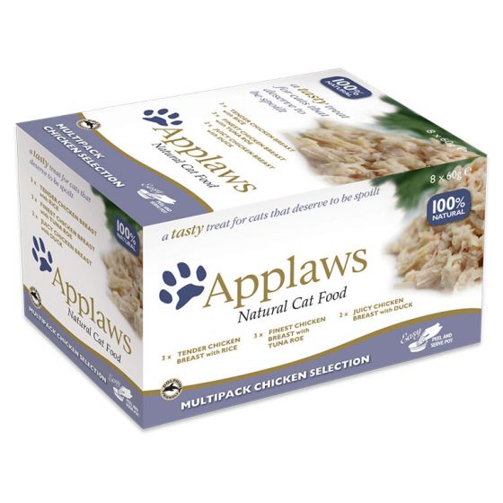 APPLAWS Multipack Chicken Selection (8x60gr Pots)