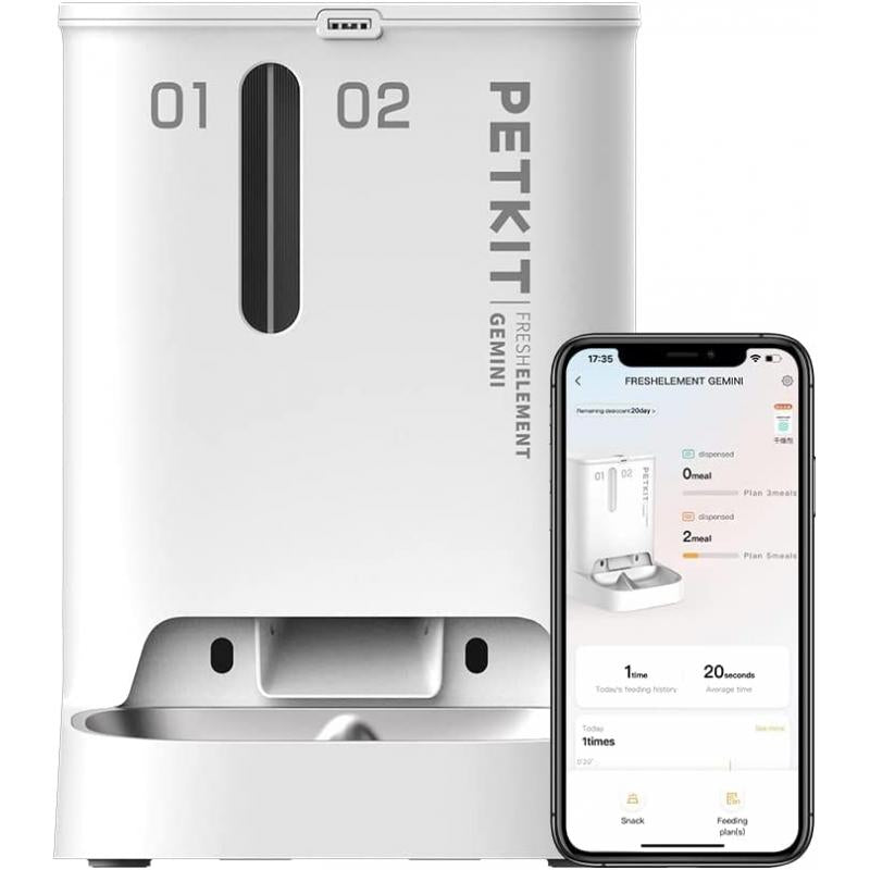 PETKIT Fresh Element Gemini Automatic Dual Feeder