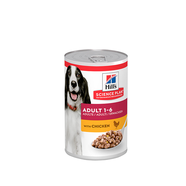 HILL'S Science Plan Adult Dog Wet Food Chicken (12x370gr)