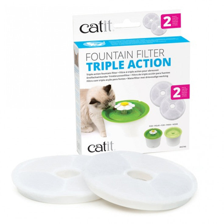 CATIT 2.0 Triple Action Filter (2 Pack)