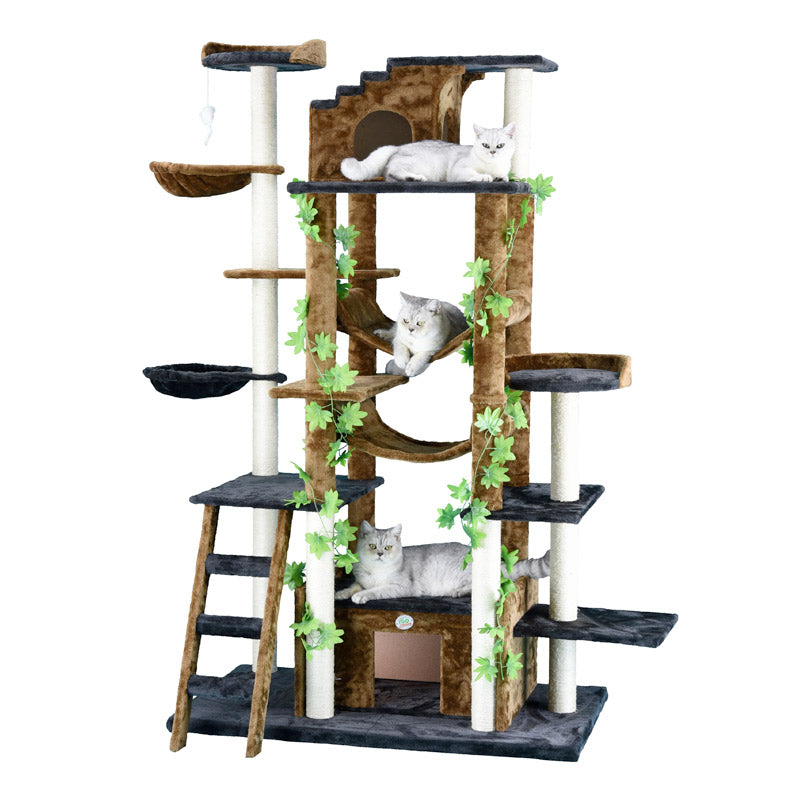 GO PETCLUB Forest Cat Tree 77″