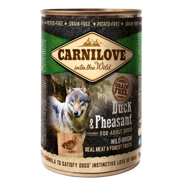 CARNILOVE Duck & Pheasant For Adult Dogs (400gr Can)