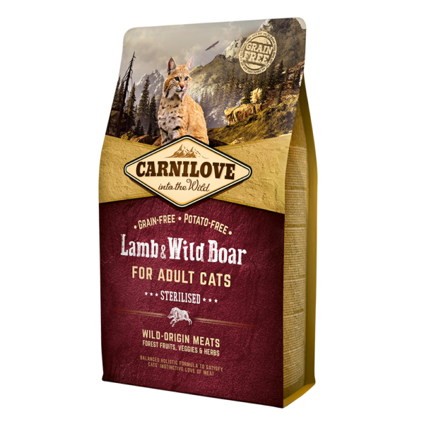 CARNILOVE Lamb & Wild Boar For Adult Cats