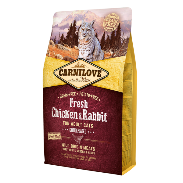 CARNILOVE Fresh Chicken & Rabbit For Adult Cats