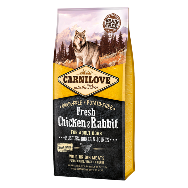 CARNILOVE Fresh Chicken & Rabbit For Adult Dogs