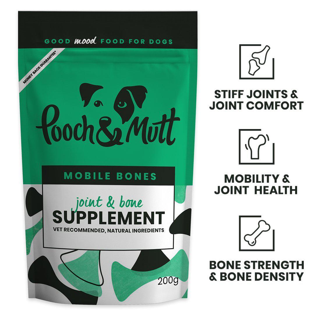 POOCH & MUTT Joint & Bone Dog Supplement (200 gr)