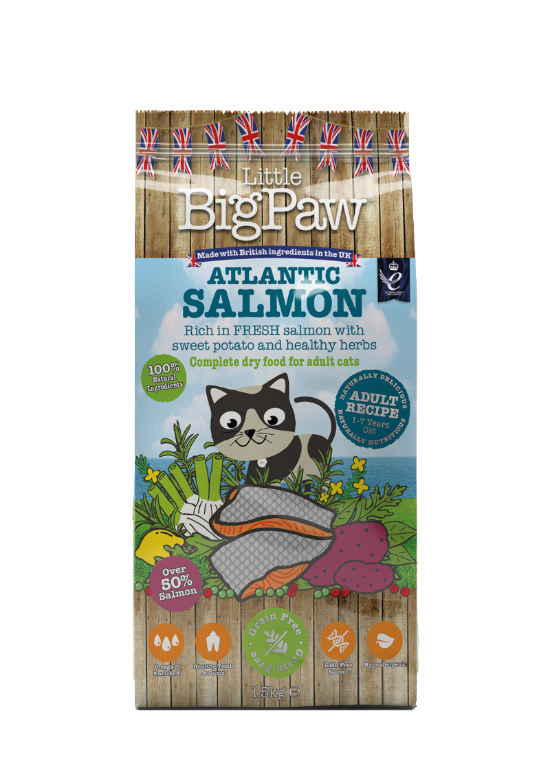 LITTLE BIG PAW Adult Cat Atlantic Salmon (1.5 kgs)