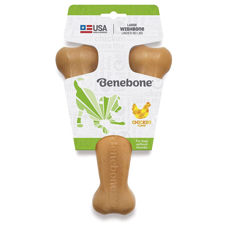 BENEBONE Wishbone Dog Chew Toy (Chicken)