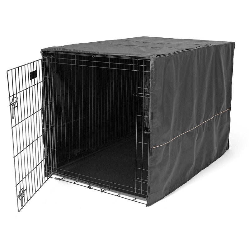 MIDWEST Black Polyester Pet Crate Cover