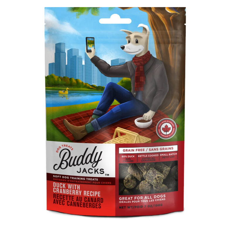 BUDDY JACK'S Soft & Chewy Dog Treats (Various Flavours 198gr)