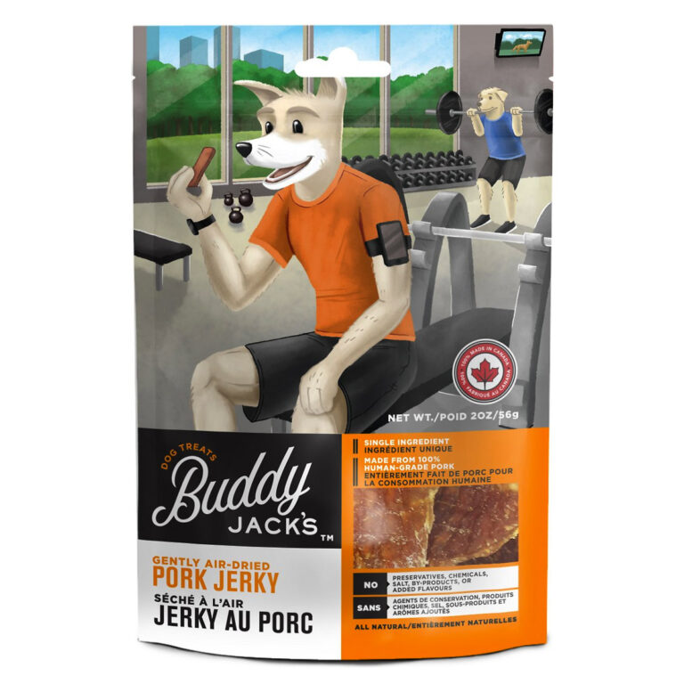 BUDDY JACK'S Jerky Dog Treats (Various Flavours 56gr)