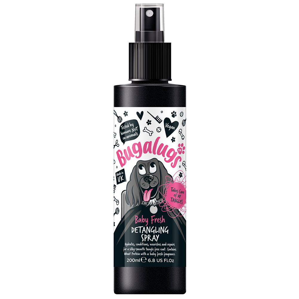 BUGALUGS Baby Fresh Detangling Spray For Dogs (200ml)