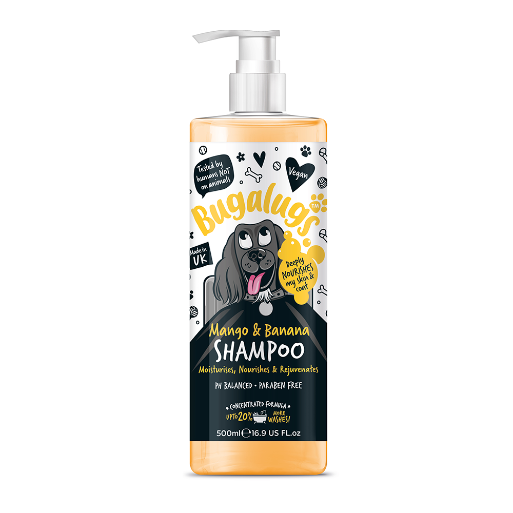 BUGALUGS Mango & Banana Dog Shampoo (500ml)