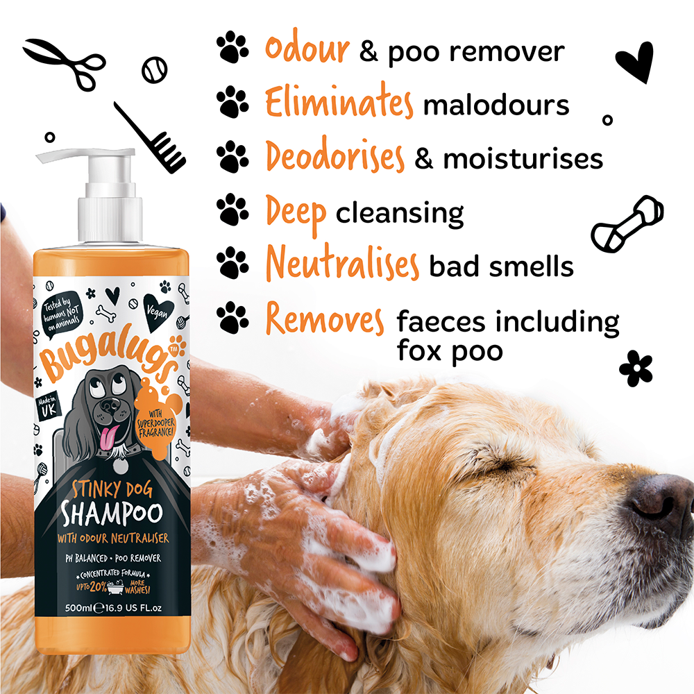 BUGALUGS Stinky Dog Shampoo (500ml)