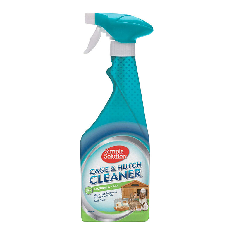 SIMPLE SOLUTION Cage & Hutch Natural Anti-Bacterial Cleaner 500ml