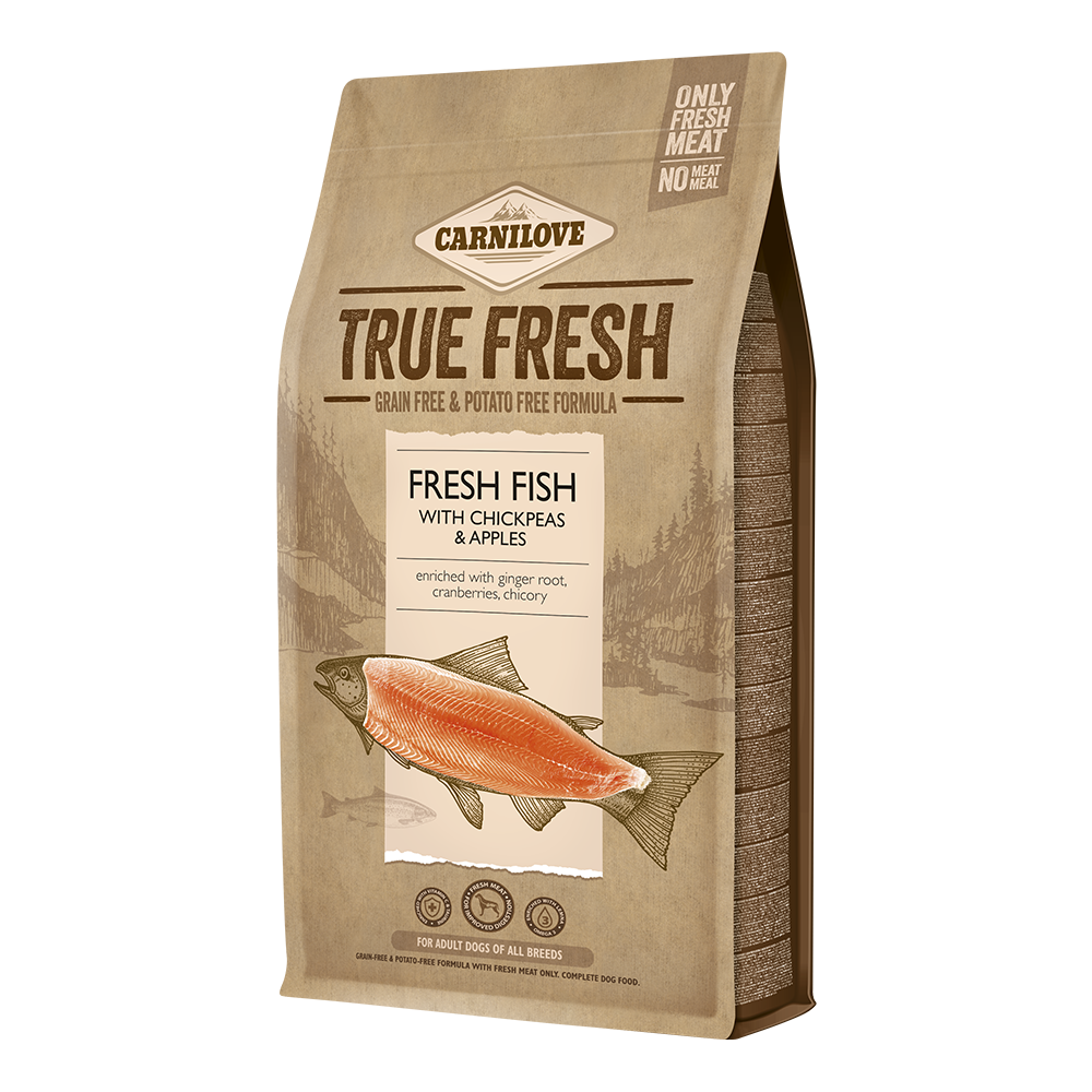 CARNILOVE True Fresh Fish With Chickpea & Apple For Adult Dogs (1.4 kg)