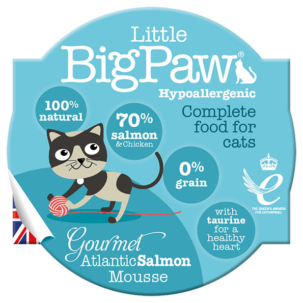 LITTLE BIG PAW Cat Gourmet Mousse Selection (Various Flavors 85gr)