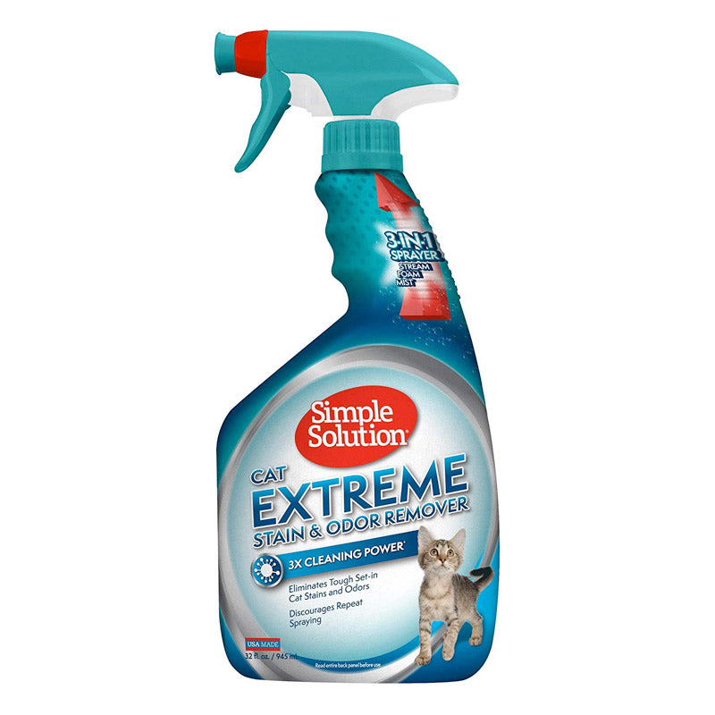 SIMPLE SOLUTION Cat Extreme Stain & Odor Remover 945ml