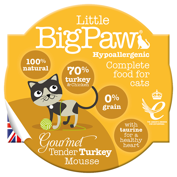 LITTLE BIG PAW Cat Gourmet Mousse Selection (Various Flavors 85gr)