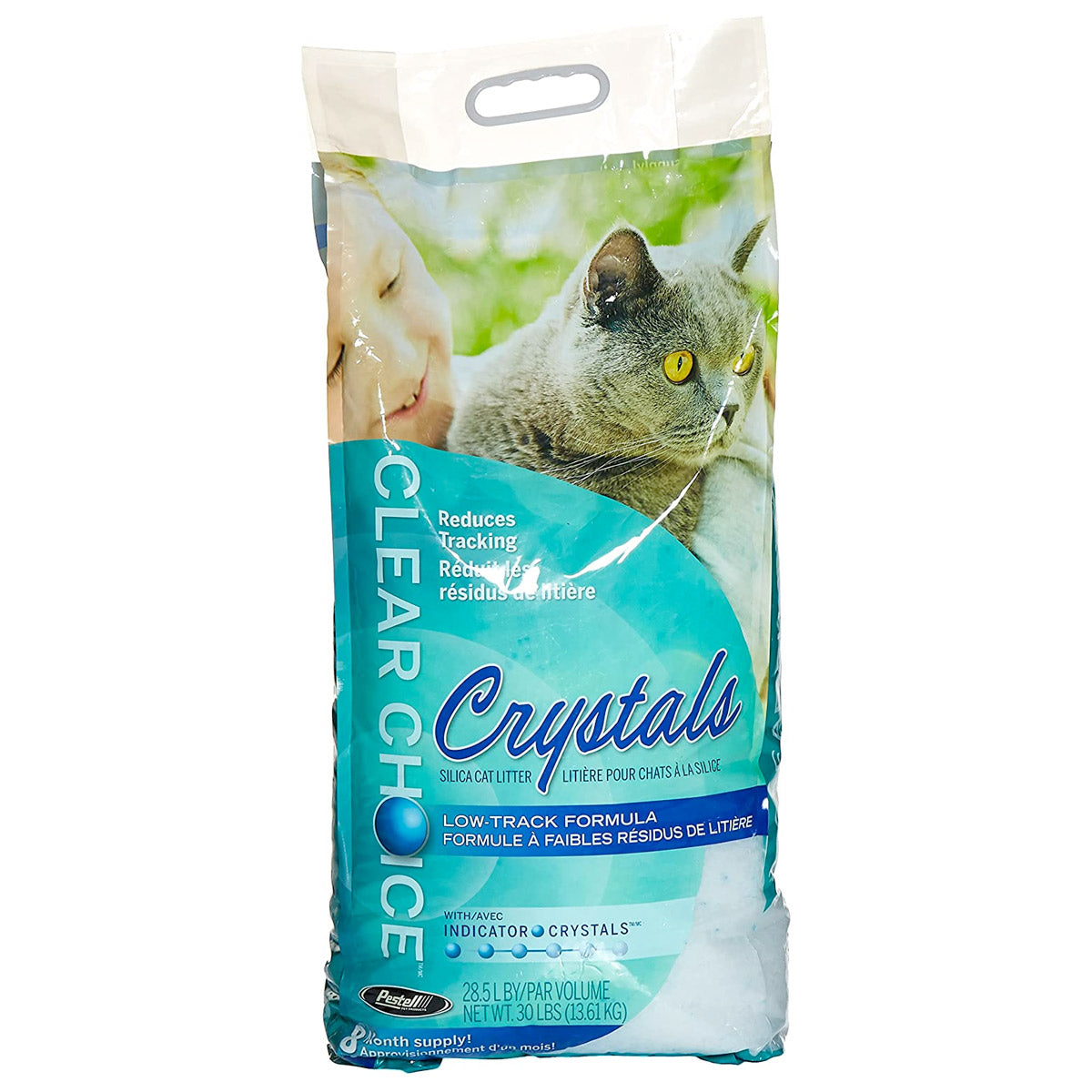 CLEAR CHOICE Silica Crystal Cat Litter