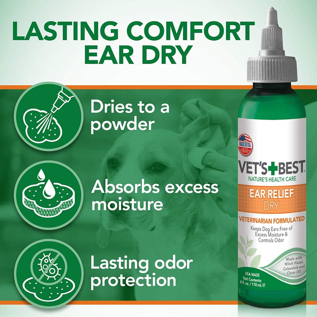 VET'S BEST Ear Relief Dry 118ml