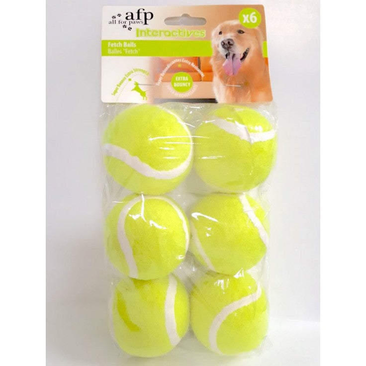 ALL FOR PAWS Fetch balls (6 pack)