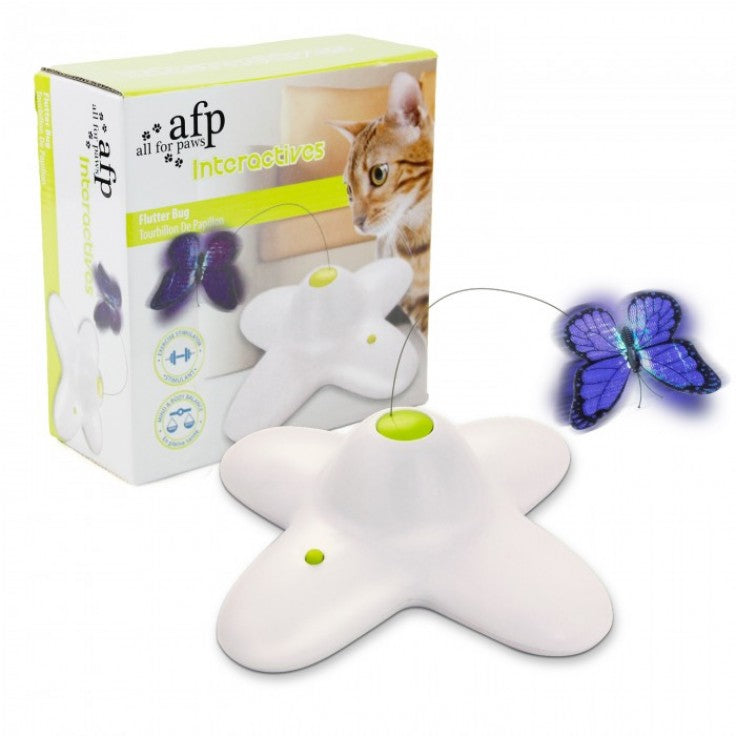 ALL FOR PAWS Flutter Bug Cat toy