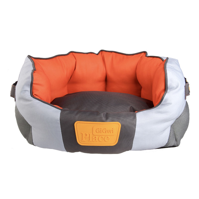 GIGWI Place Soft Bed (Red&Orange)