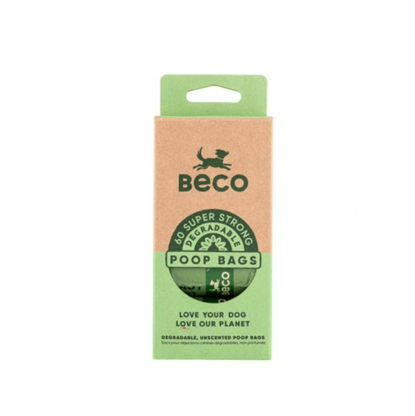 BECO Bags Poo Bags Travel Pack 60pcs
