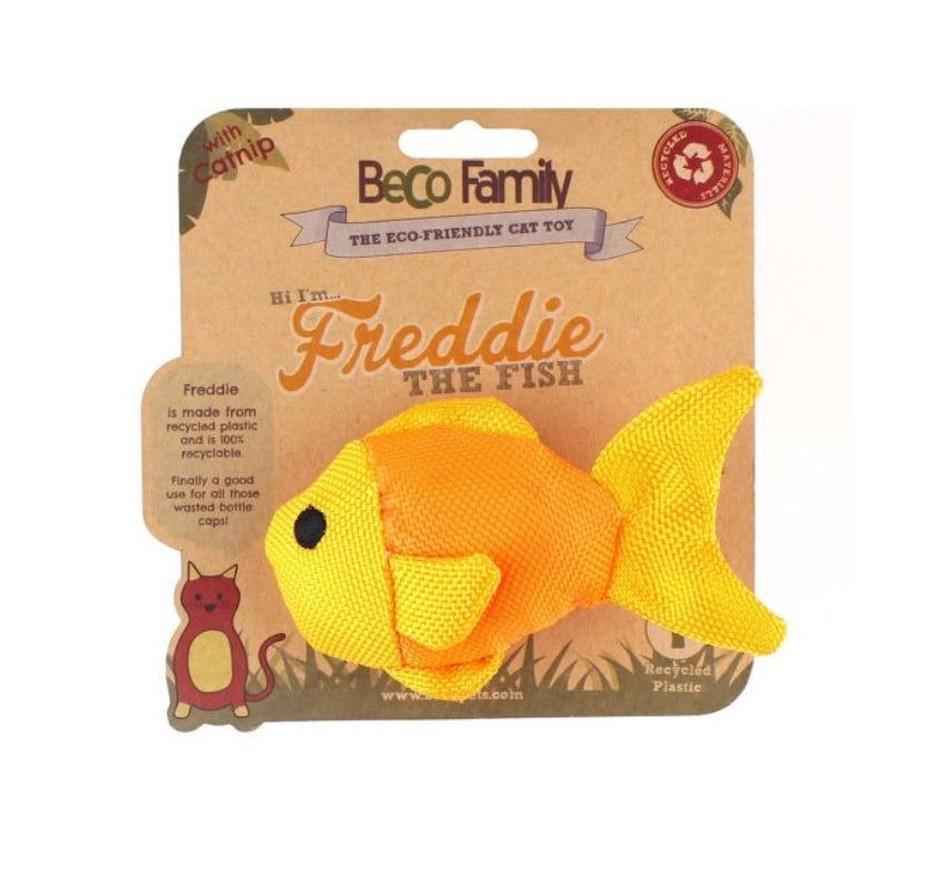 BECO Catnip Toy "Freddie the Fish"