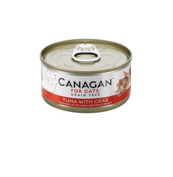 CANAGAN Cat Tuna with Crab (75gr Tin)