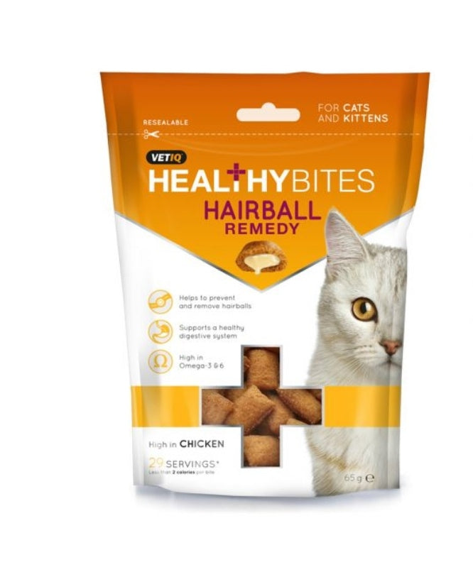 VetIQ Healthy Bites Cats & Kittens Hairball Remedy (65gr)