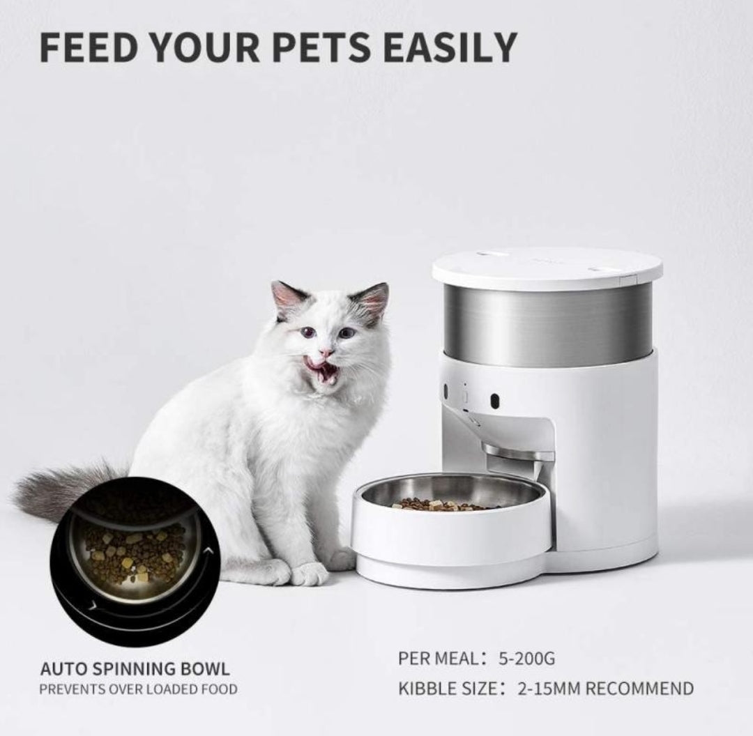 PETKIT Infinity Automatic Feeder with Stainless Steel Bowl