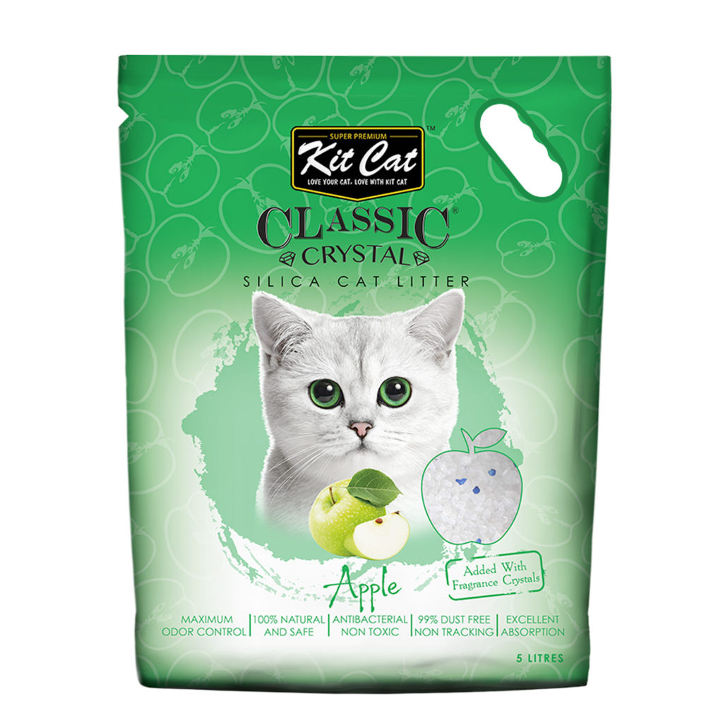 KIT CAT Classic Crystal Litter 5L (Various Scents)