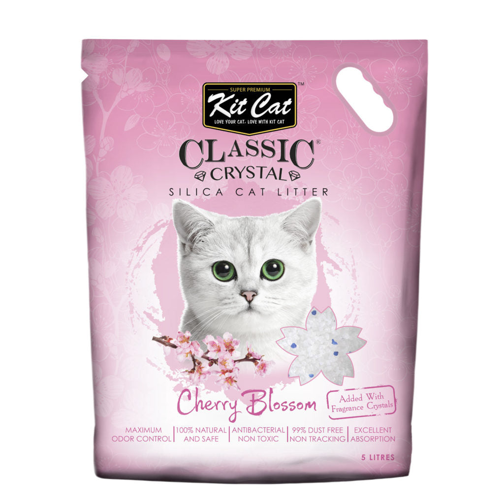 KIT CAT Classic Crystal Litter 5L (Various Scents)