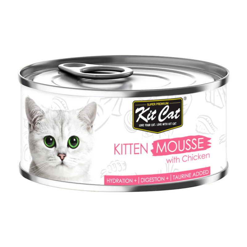 KIT CAT Kitten Mousse with Chicken 80gr