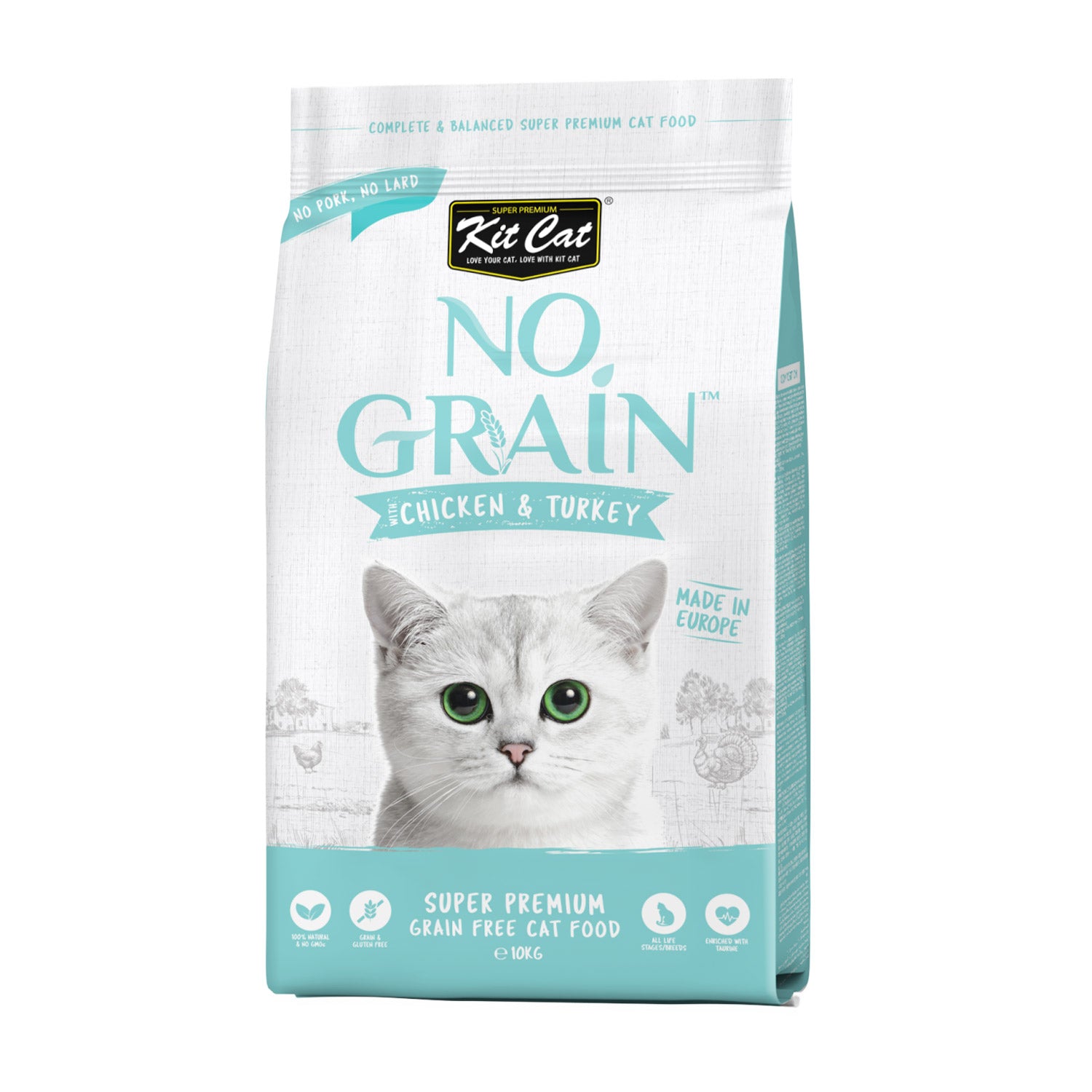 KIT CAT No Grain Dry Food (Various Flavours)