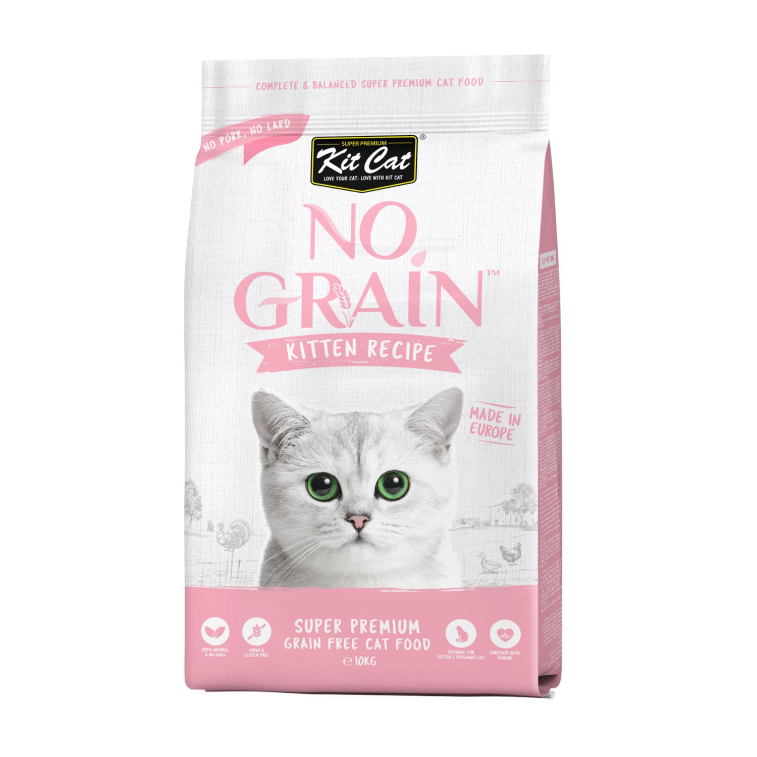 KIT CAT No Grain Kitten Dry Food