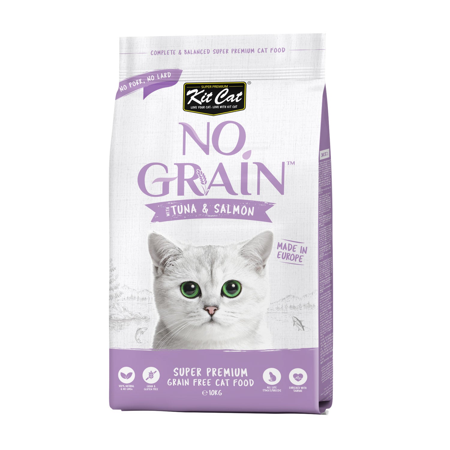 KIT CAT No Grain Dry Food (Various Flavours)