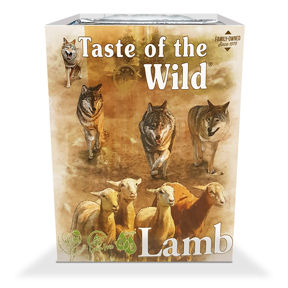 TASTE OF THE WILD Wet Food Tray (Lamb Fruit & Veg)