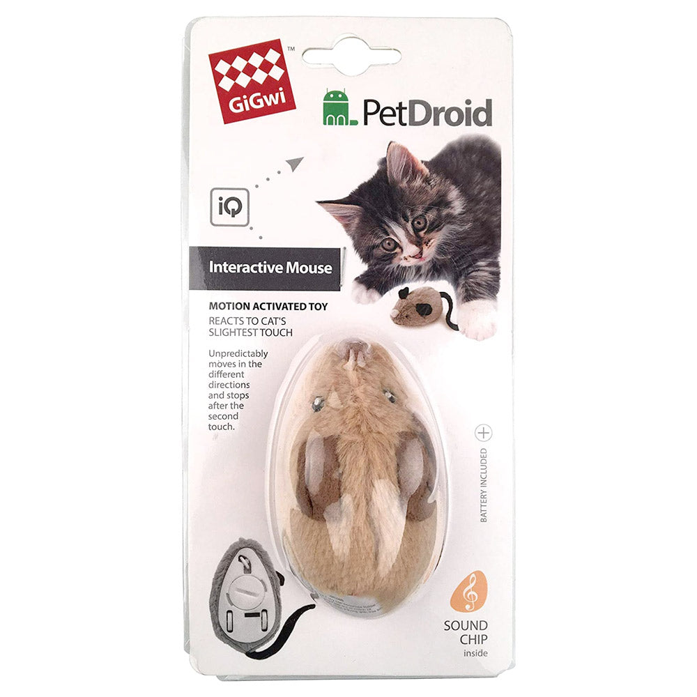 GIGWI Petdroid Mouse Interactive Toy