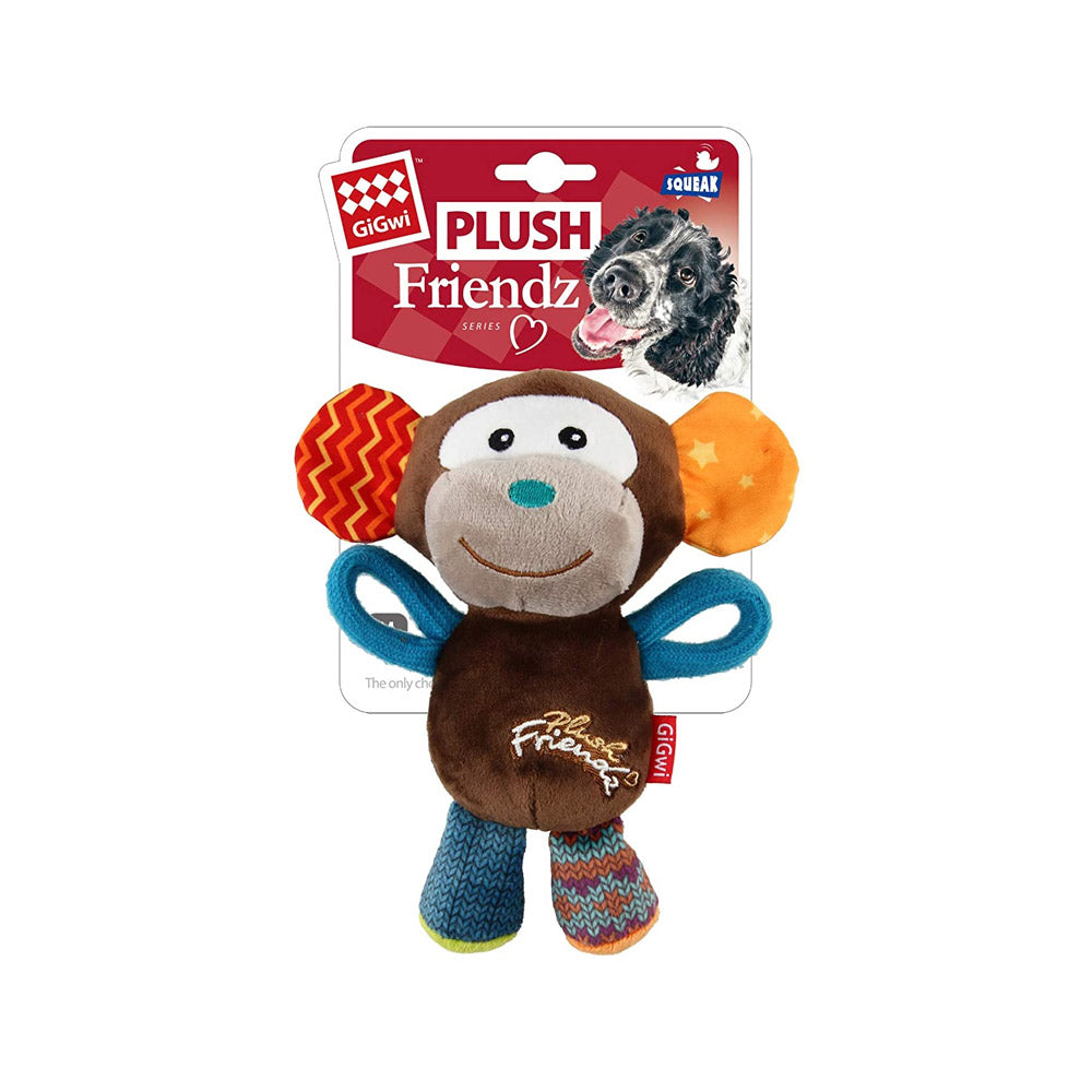 GIGWI Plush Friendz (Monkey)