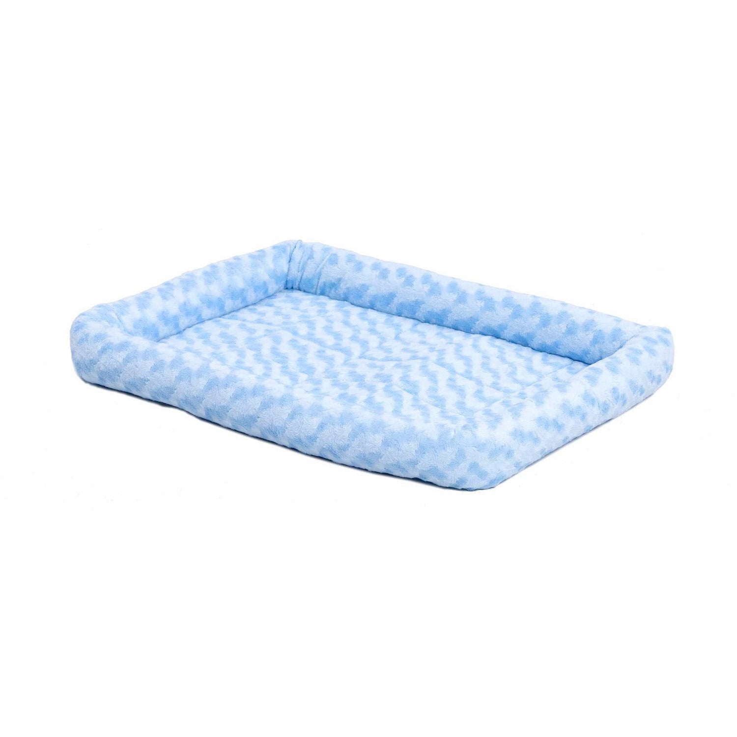 MIDWEST QuietTime Deluxe Powder Blue Bolster Bed 30"