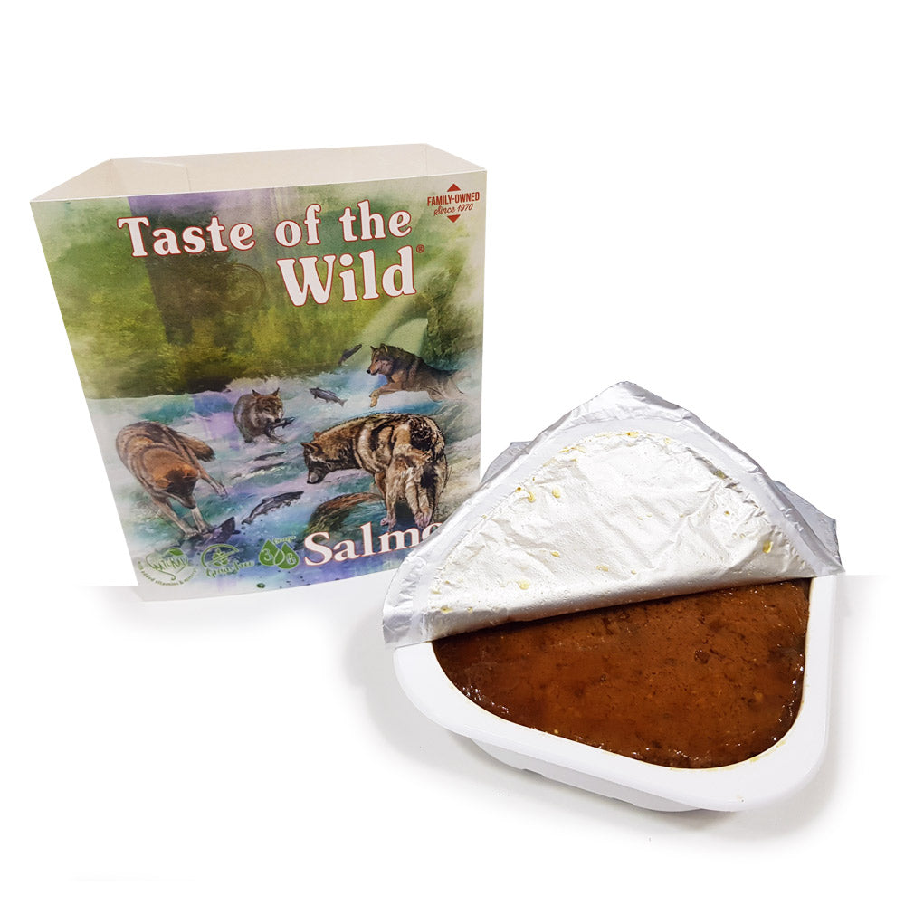 TASTE OF THE WILD Wet Food Tray (Salmon Fruit & Veg)