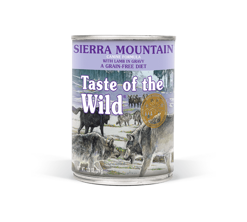 TASTE OF THE WILD Sierra Mountain Canine Formula 390gr