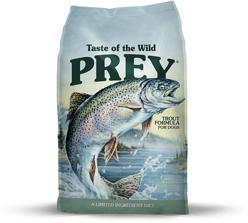 TASTE OF THE WILD PREY Trout Limited Ingredient Formula for Dogs