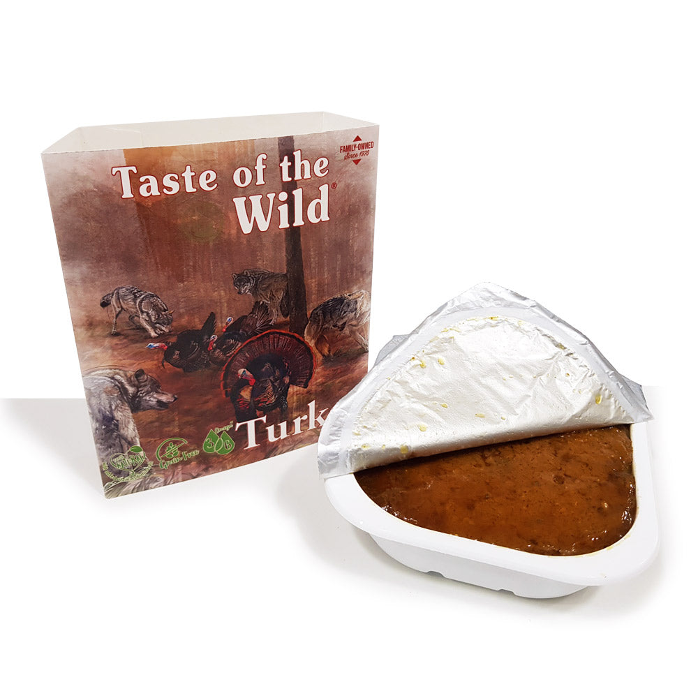 TASTE OF THE WILD Wet Food Tray (Turkey Fruit & Veg)