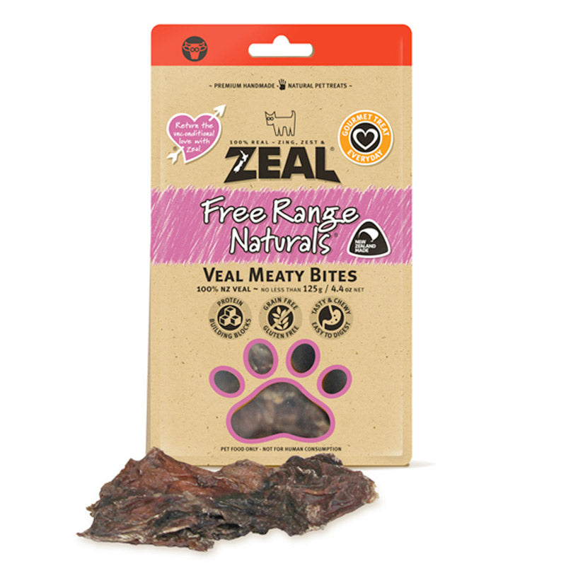 ZEAL Veal Meaty Bites 125gr