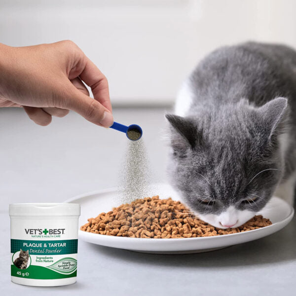 VET'S BEST Advanced Dental Powder for Cats (45gr)