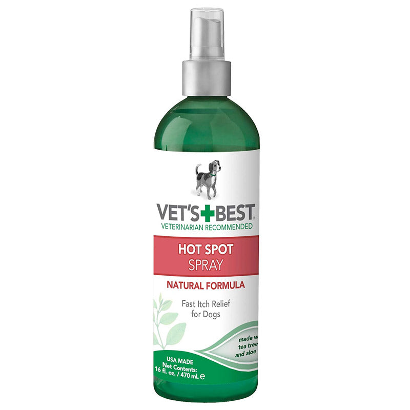 VET'S BEST Dog Hot Spot Itch Relief Spray 470ml